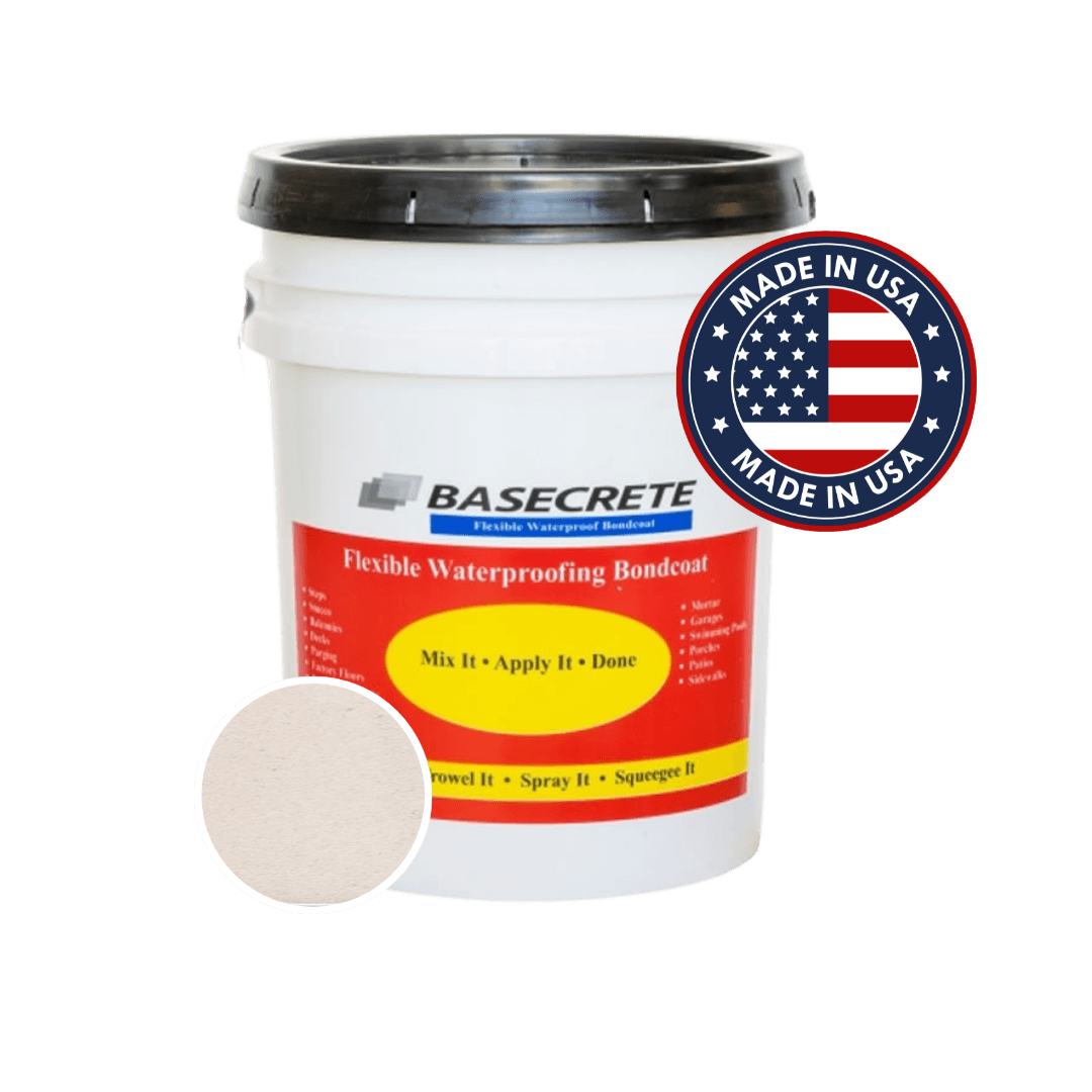 Basecrete - blanco arena kit impermeable. Rend. 7-14m²