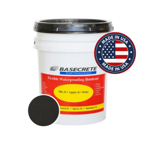 BASECRETE USA - NEGRO. KIT IMPERMEABLE. REND. 7-14m²