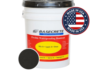 Basecrete usa – negro. Kit impermeable. Rend. 7-14m²