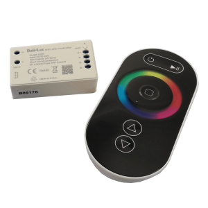 Controlador y control remoto para Foco RGB.  Valor iva incl.