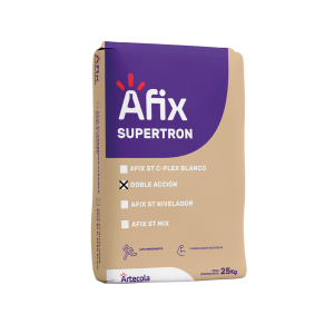 Adhesivo Porcelanato Doble Acción AFIX 25Kg