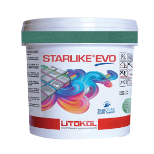 Frague Epoxico Starlike Verde Bali, 5Kg. Litokol Italy.