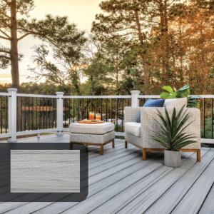 TREX  NATURAL FOGGY  370 X 14 CM. USA M²