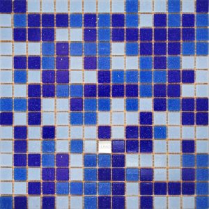 Mosaico Lusso Mix Azul Papel - 32,7x32,7 cm (Valor m² IVA INCL)