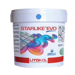 Frague Epoxico Starlike Blue Avio, 5Kg. Litokol Italy.