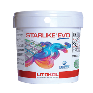 Frague Epoxico Starlike Bianco, 5Kg. Litokol Italy.