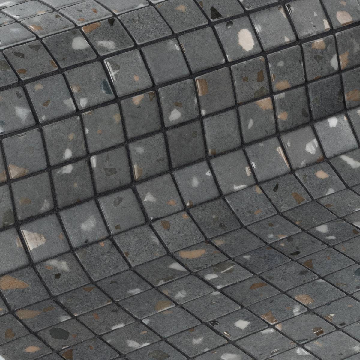 Mosaico ezarri terrazzo grey - palmeta 50x30 cm. (valor m² iva incl)