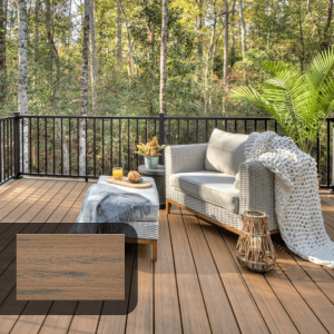 TREX NATURAL TOASTED SAND  370 X 14 CM. USA M²