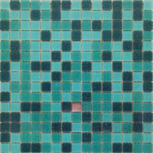Mosaico Lusso Mix Turquesa - 32,7x32,7 cm (Valor m² IVA INCL)